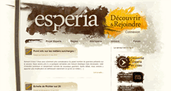 Desktop Screenshot of esperia-rp.net