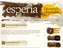 Tablet Screenshot of esperia-rp.net